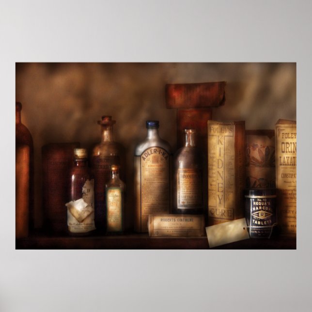 Pharmacist - Medicine with what ails ya Poster (Front)