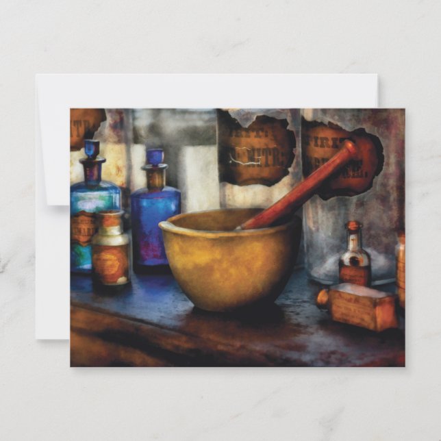 Pharmacist - Mortar and Pestle (Front)