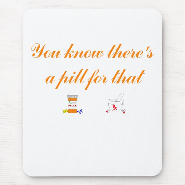 Pharmacist Mouse Pad (Front)