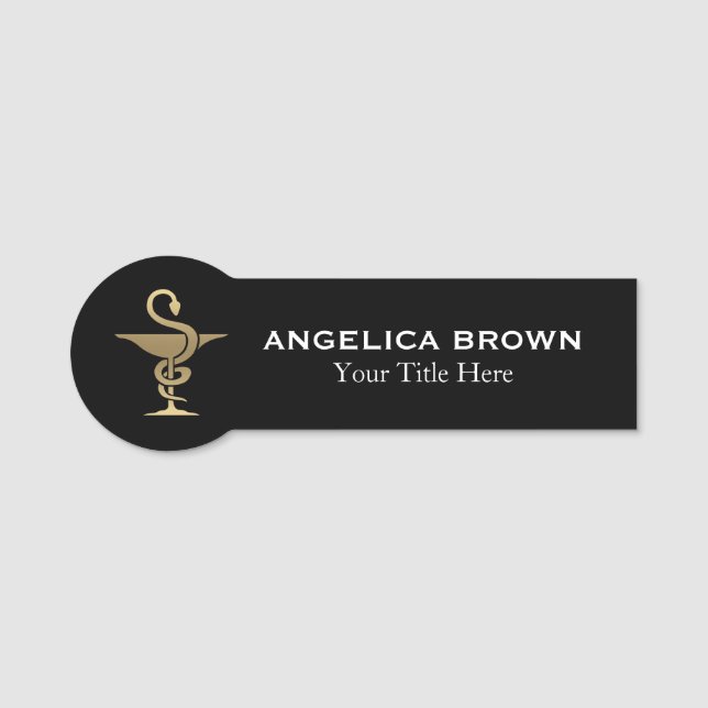 Pharmacist Name Tag (Front)