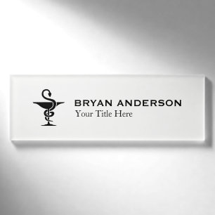 Pharmacist Name Tag