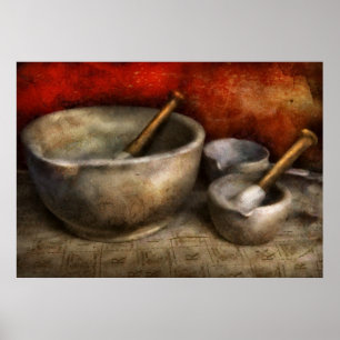 Pharmacist - Pestle and son Poster