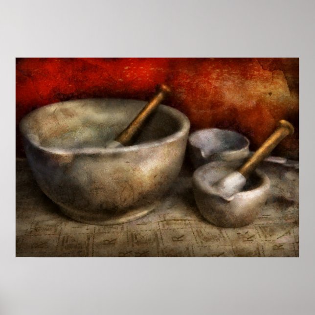 Pharmacist - Pestle and son Poster (Front)