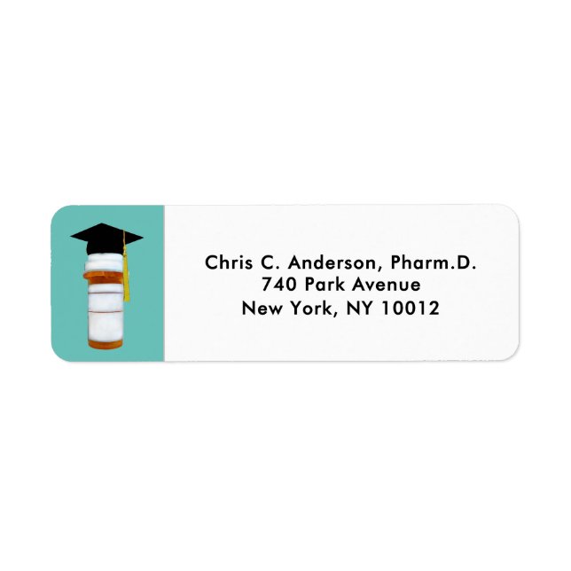 Pharmacist Pharmacy School Graduation (Front)