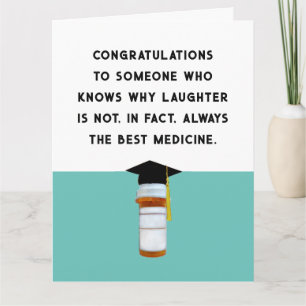  Pharmacist Pharmacy School Graduation Card