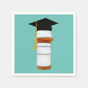 Pharmacist Pharmacy School Graduation Napkin