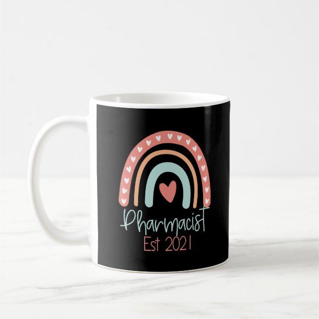 Pharmacist PharmD Doctor Pharmacy Graduation Gift  Coffee Mug (Left)