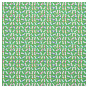 Pharmacist Prescription Bottles Green Fabric