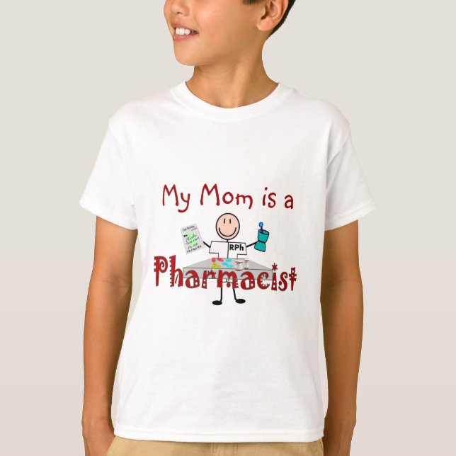 Pharmacist Stick Person--Gifts T-Shirt (Front)