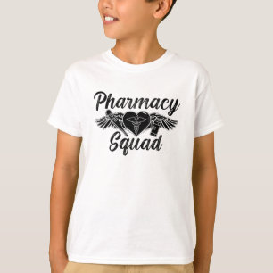 Pharmacist Technician Medicine Tech Pharmacy Squad T-Shirt