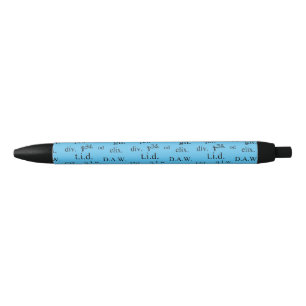 Pharmacist's Blue Abbreviations Pen