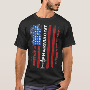 Pharmacists Gift Design Pharmacy Tech Student Amer T-Shirt