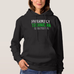 Pharmacists Pharmacy Technician Nobody Knows Cpht Hoodie