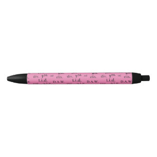 Pharmacist's Pink Abbreviations Pen