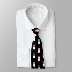 Pharmacology and Pills - Aligned on Black Tie