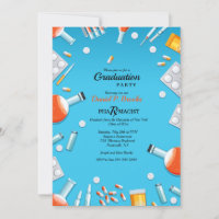 Pharmacology Graduation Party Invitation