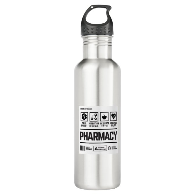 pharmacy 710 ml water bottle (Front)