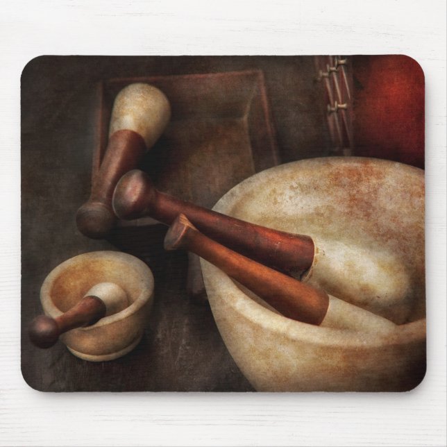 Pharmacy - Back to the grind Mouse Pad (Front)