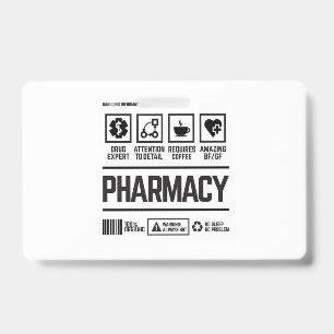 pharmacy badge