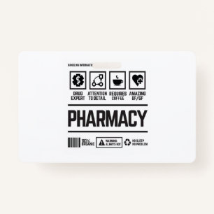 pharmacy badge