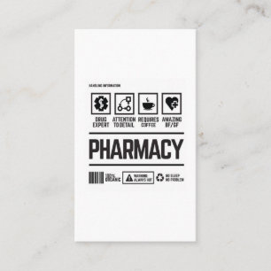 pharmacy business card