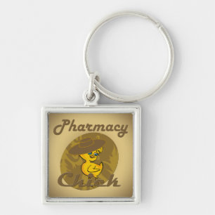 Pharmacy Chick #6 Keychain