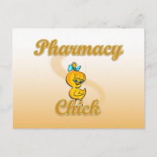 Pharmacy Chick Postcard