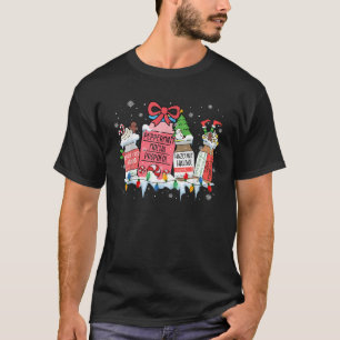 Pharmacy Crew Christmas Pharmacist Medicine Reinde T-Shirt