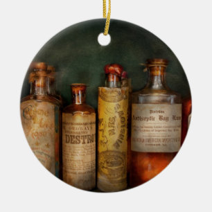 Pharmacy - Daily Remedies Ceramic Ornament