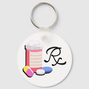 Pharmacy Design Keychain