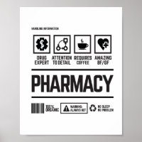 Pharmacy drug expert attention to detail