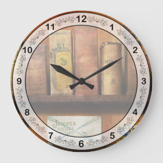 Pharmacy - Favourite Remedies Large Clock