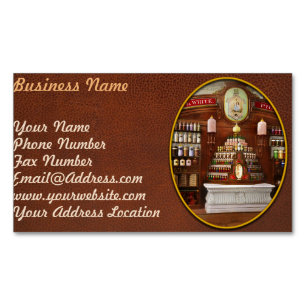Pharmacy - Flavor Kings 1876 Magnetic Business Card