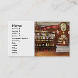 Pharmacy - Flavour Kings 1876 Business Card