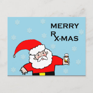 pharmacy holidays holiday postcard