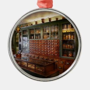 Pharmacy - I'll be out in a minute Metal Ornament