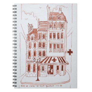 Pharmacy in Old Town Boulogne-Sur-Mer, France Notebook