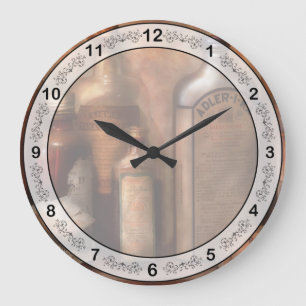 Pharmacy - Indegestion Remedies Large Clock