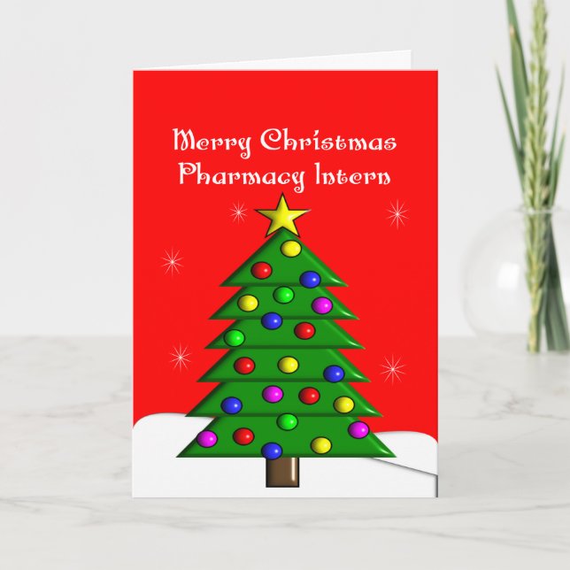 Pharmacy Intern Christmas Cards (Front)