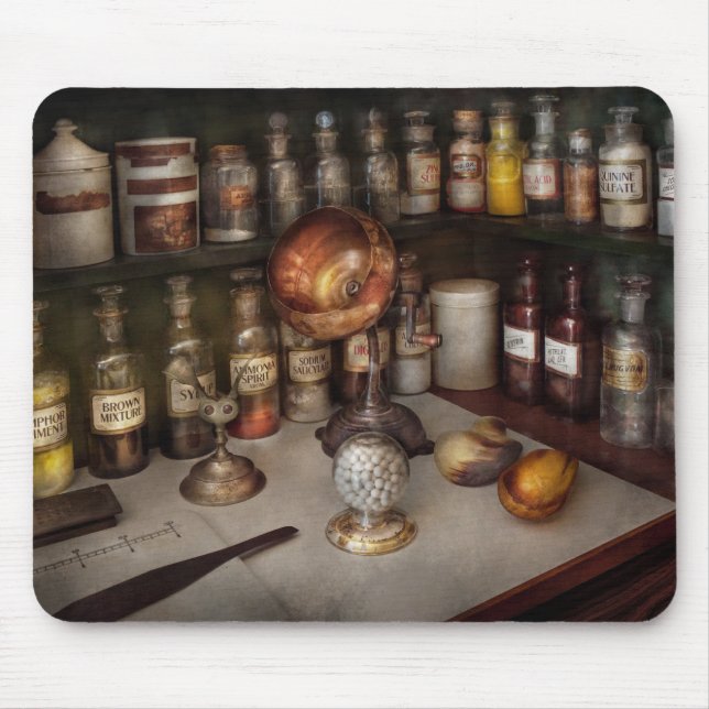 Pharmacy - Items from the specialist Mouse Pad (Front)