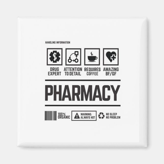 pharmacy magnet (Front)
