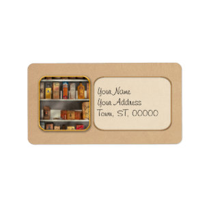 Pharmacy - Many coughing cures Label