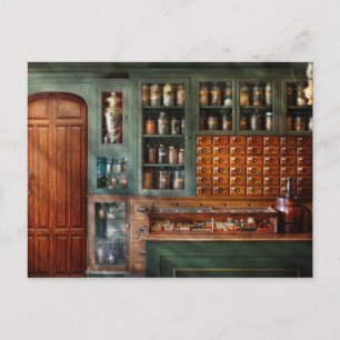 Pharmacy - Medicine - Pharmaceutical remedies Postcard