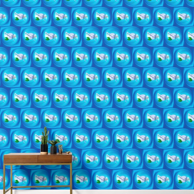 Pharmacy Mortar Wallpaper (Hallway)