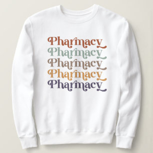 Pharmacy Retro Pharmacist Pharmacy Student Gift Sweatshirt