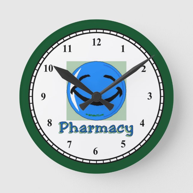 Pharmacy Round Clock (Front)