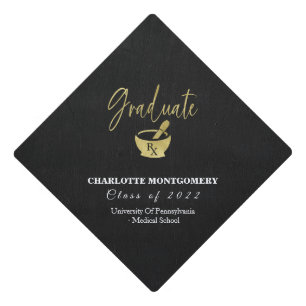Pharmacy School Graduation Cap Topper