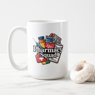 'Pharmacy Squad'. Coffee Mug