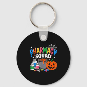 Pharmacy Squad Halloween Vibes For Pharmacists And Keychain