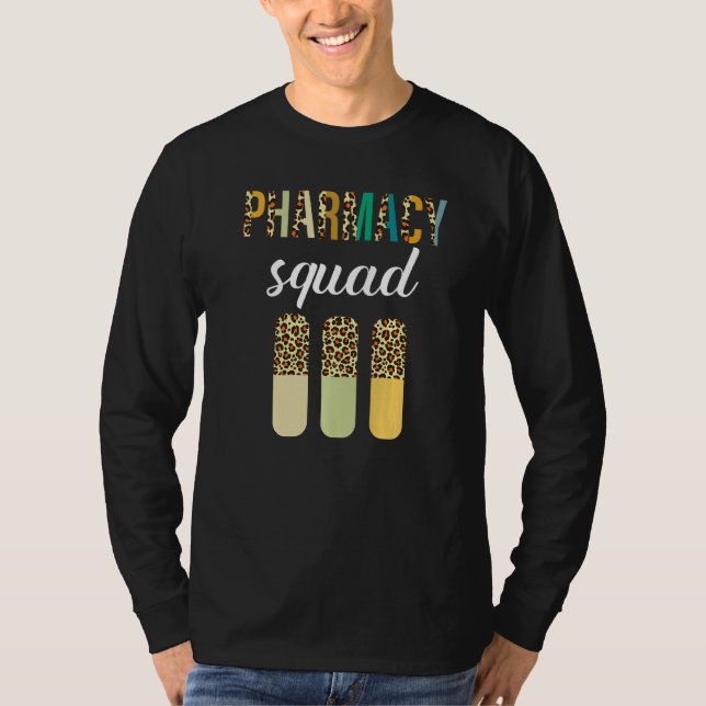 Pharmacy Squad Team Pharmacy Pharmacist Profession T-Shirt (Front)